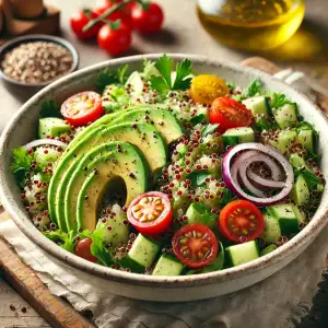 Quinoa and Avocado Salad: A Nutrient-Packed Delight